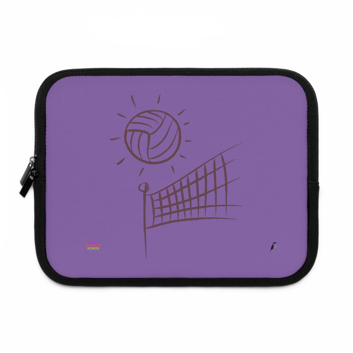 Laptop Sleeve: Volleyball Lite Purple