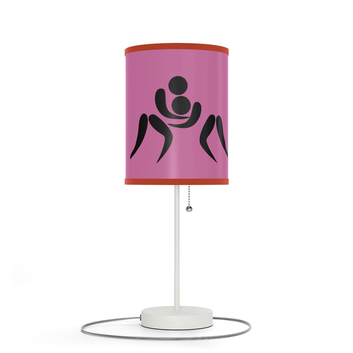 Lamp on a Stand, US|CA plug: Wrestling Lite Pink