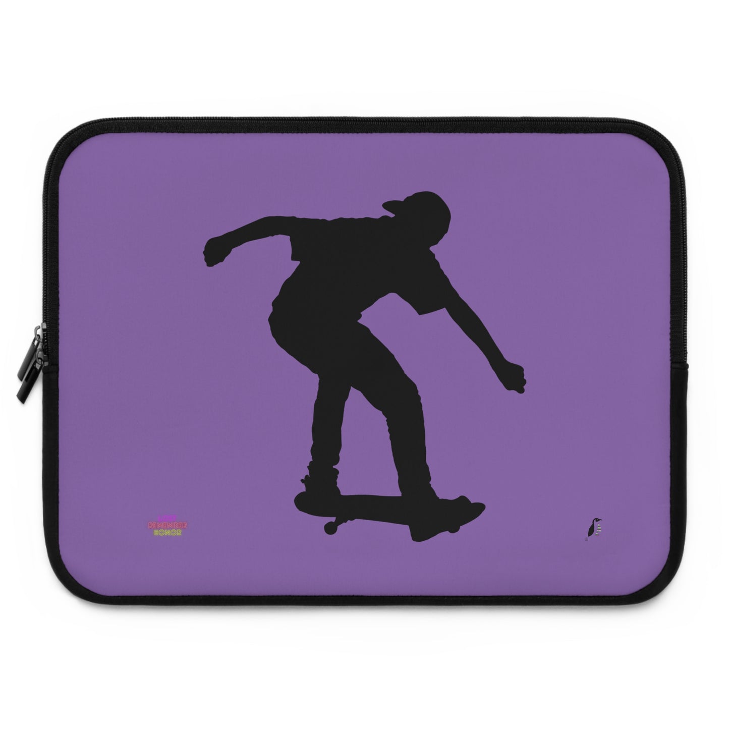 Laptop Sleeve: Skateboarding Lite Purple