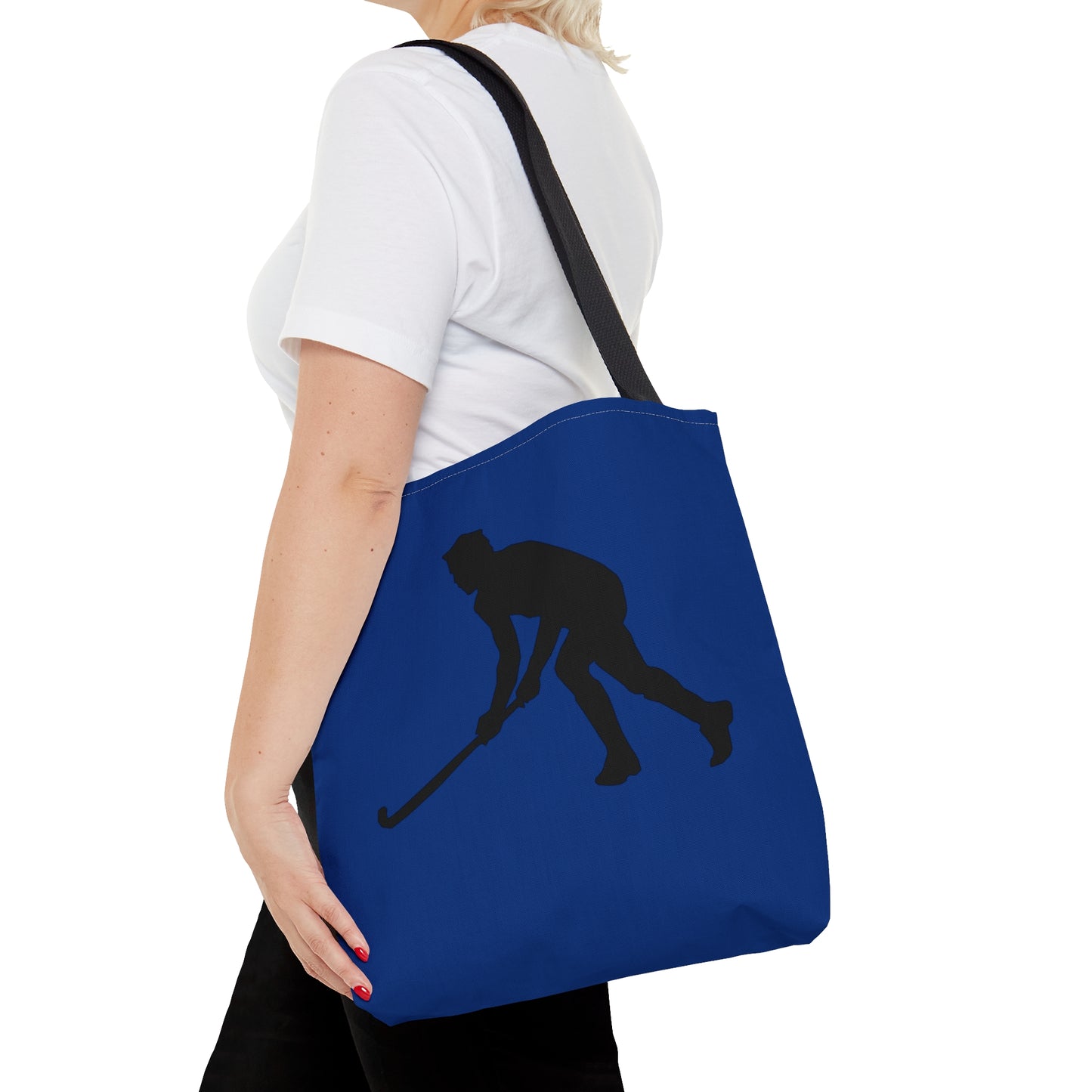 Tote Bag: Hockey Dark Blue