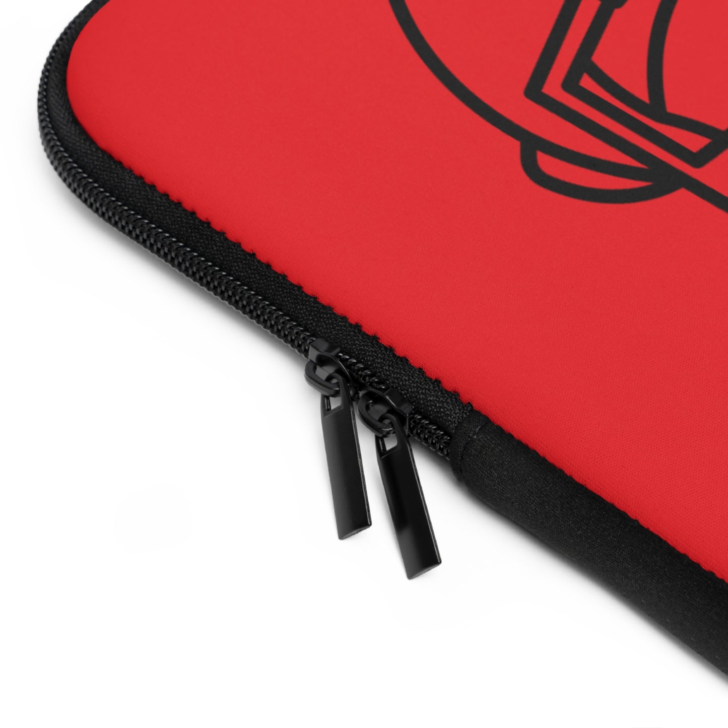 Laptop Sleeve: Football Red