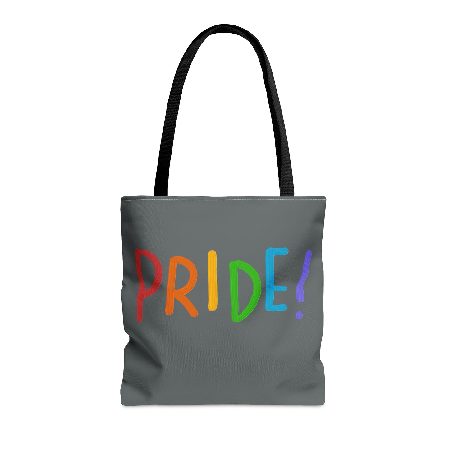 Tote Bag: LGBTQ Pride Dark Grey