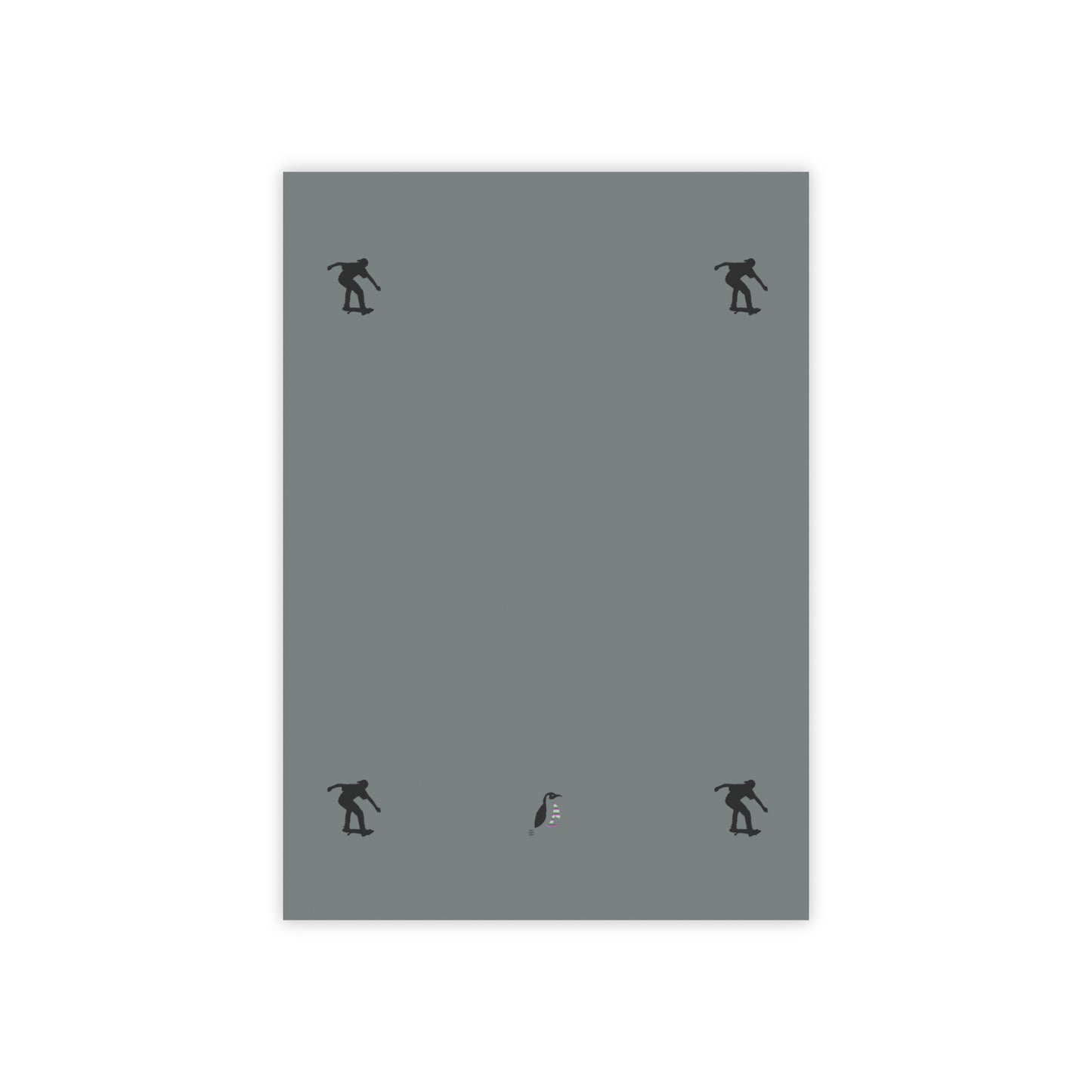 Post-it® Note Pads: Skateboarding Dark Grey