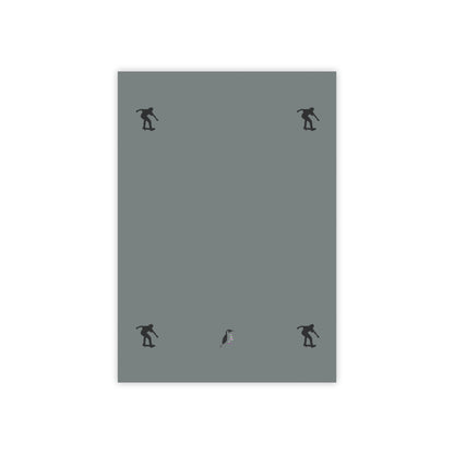 Post-it® Note Pads: Skateboarding Dark Grey