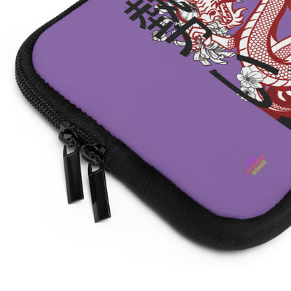 Laptop Sleeve: Dragons Lite Purple