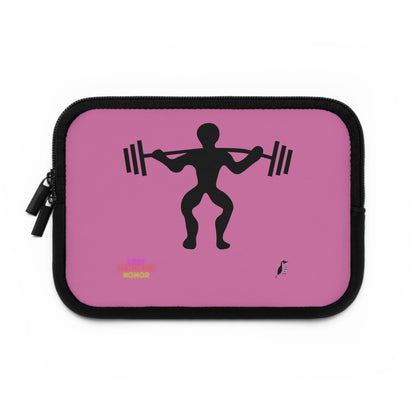 Laptop Sleeve: Weightlifting Lite Pink