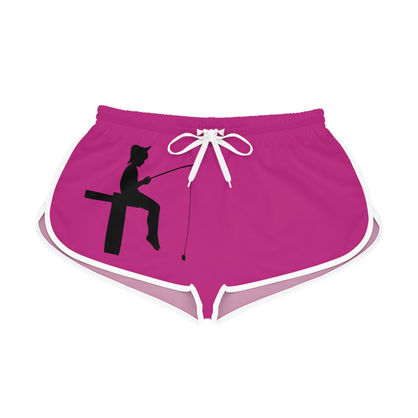 Women's Relaxed Shorts: Fishing Pink