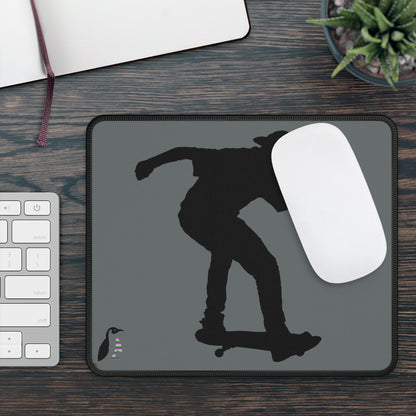 Gaming Mouse Pad: Skateboarding Dark Grey