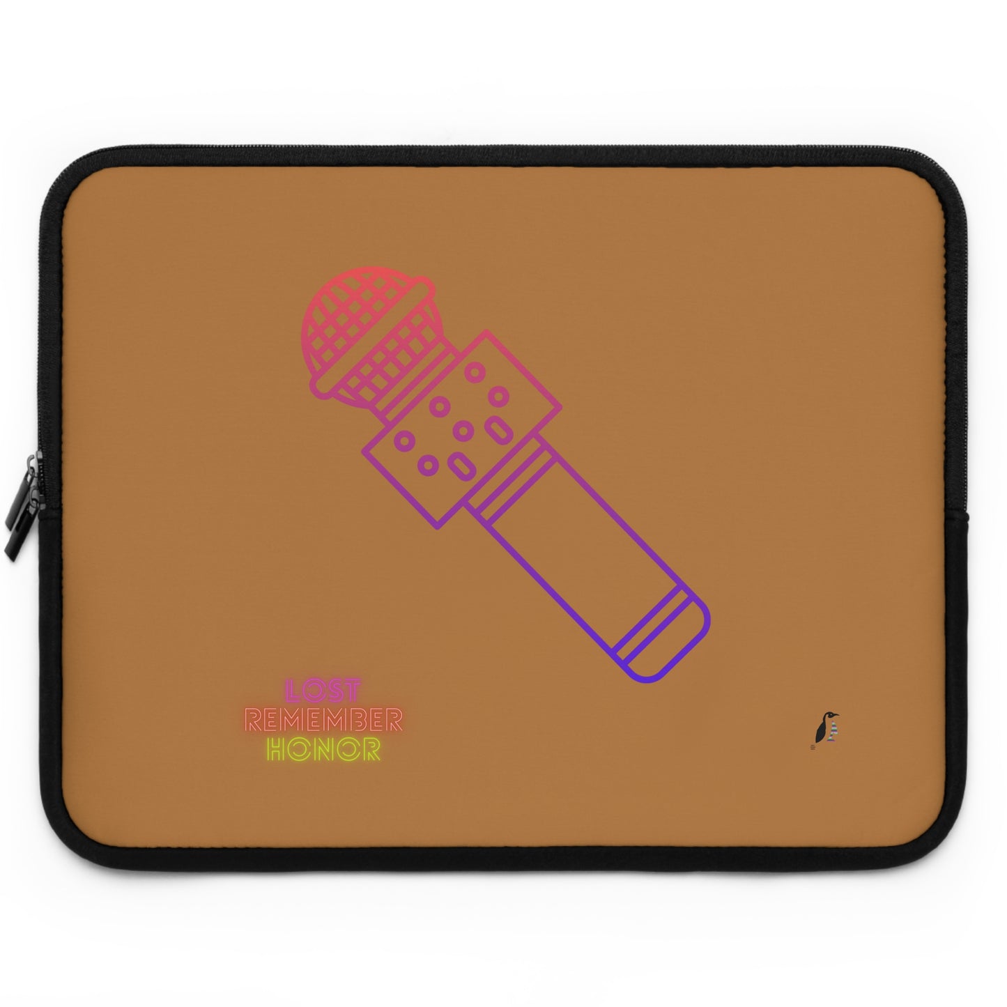 Laptop Sleeve: Music Lite Brown