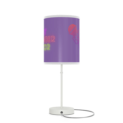 Lamp on a Stand, US|CA plug: Music Lite Purple