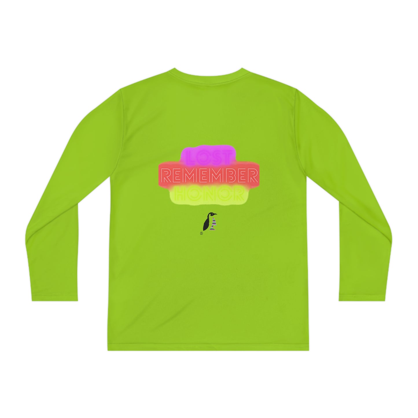 Youth Long Sleeve Competitor Tee: Volleyball