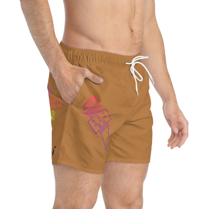 Swim Trunks: Music Lite Brown