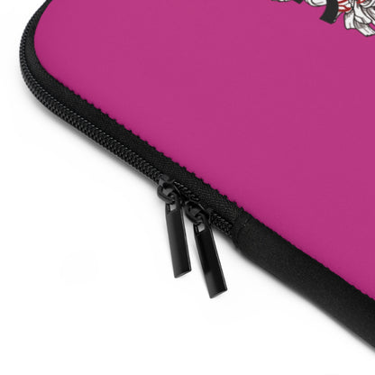 Laptop Sleeve: Dragons Pink