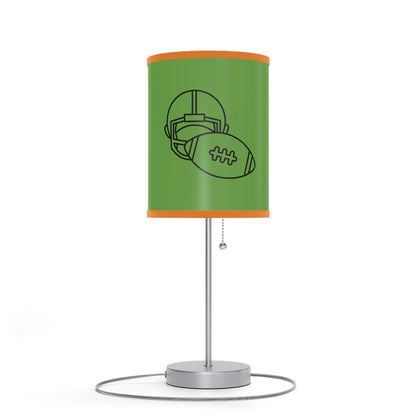 Lamp on a Stand, US|CA plug: Football Green