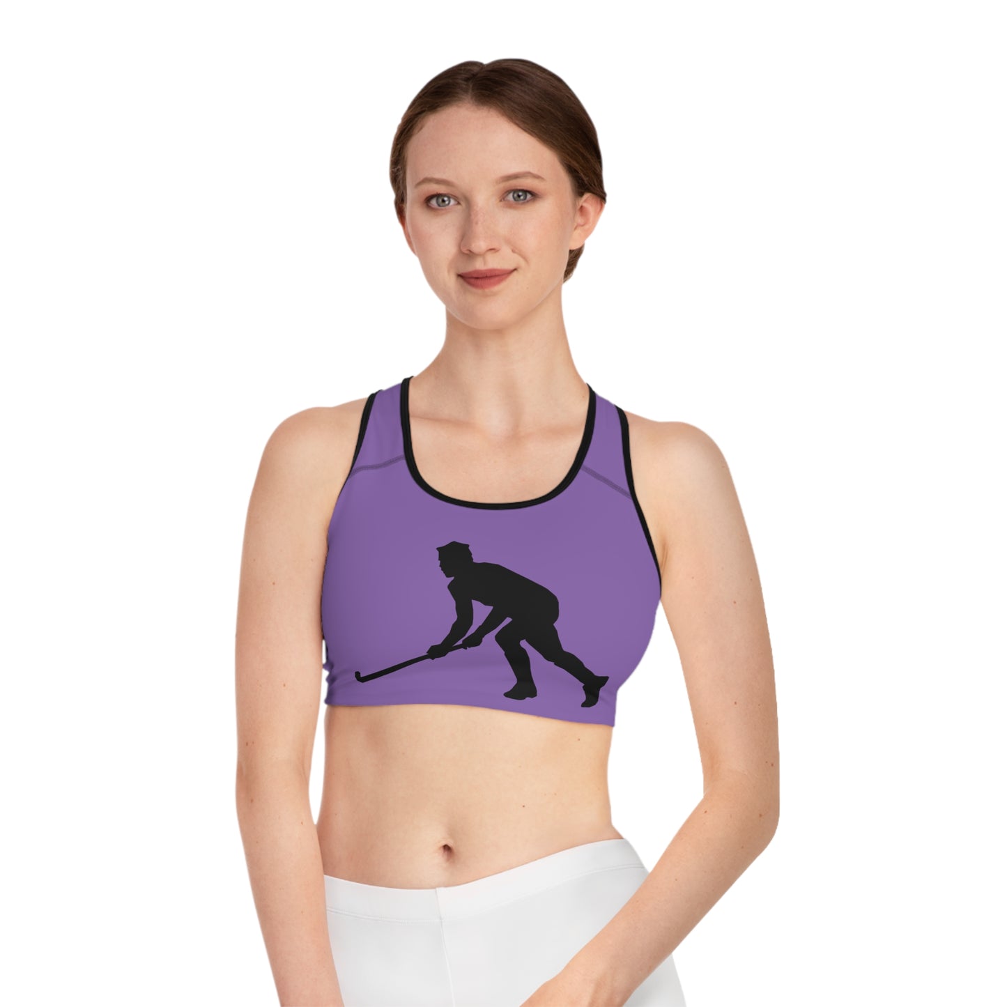 Sports Bra: Hockey Lite Purple