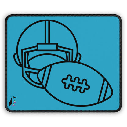 Gaming Mouse Pad: Football Turquoise