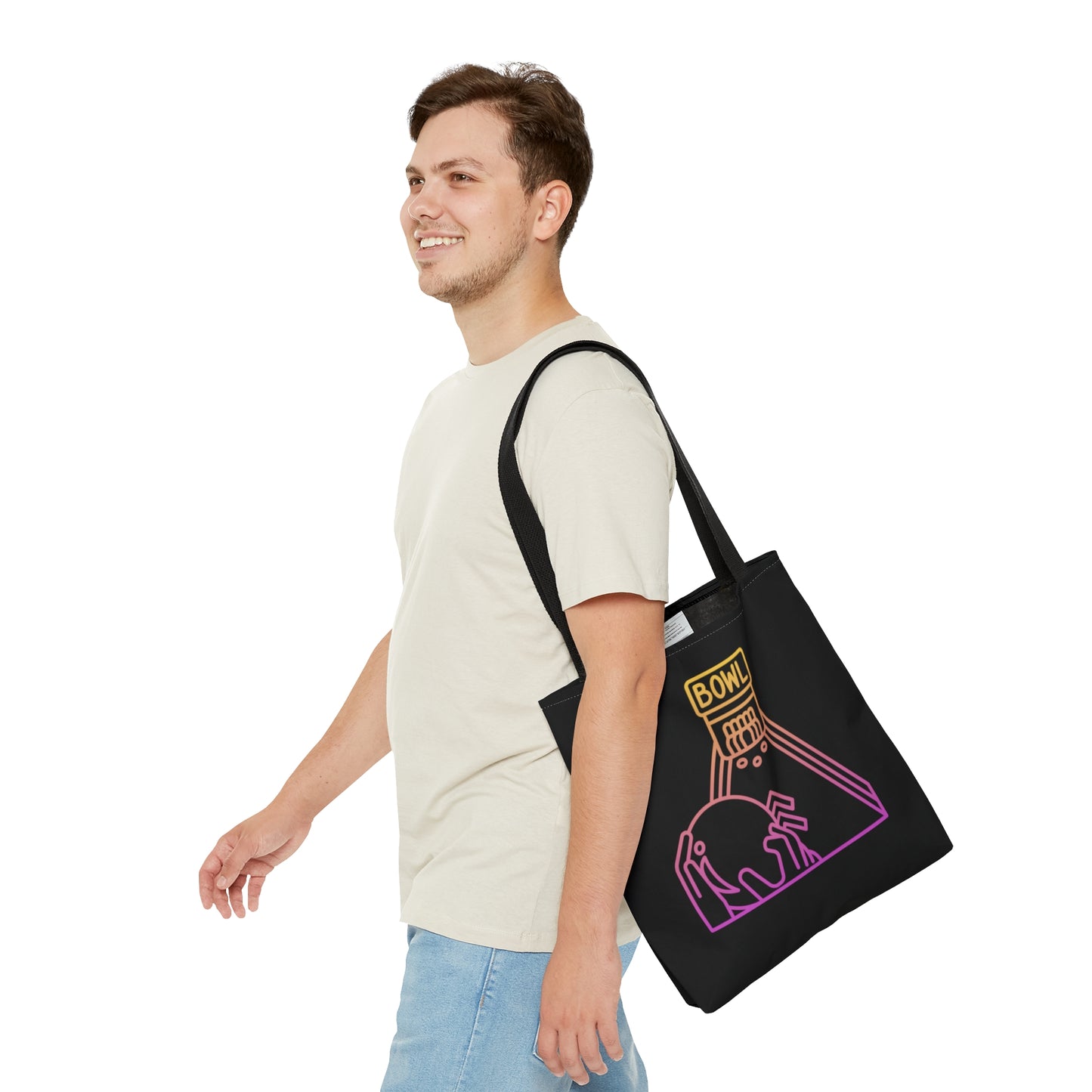 Tote Bag: Bowling Black