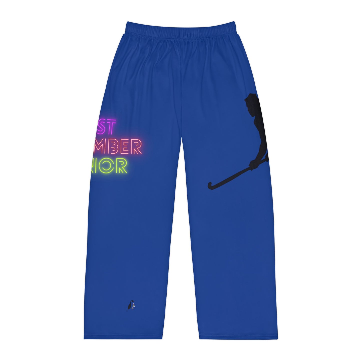 Men's Pajama Pants: Hockey Dark Blue