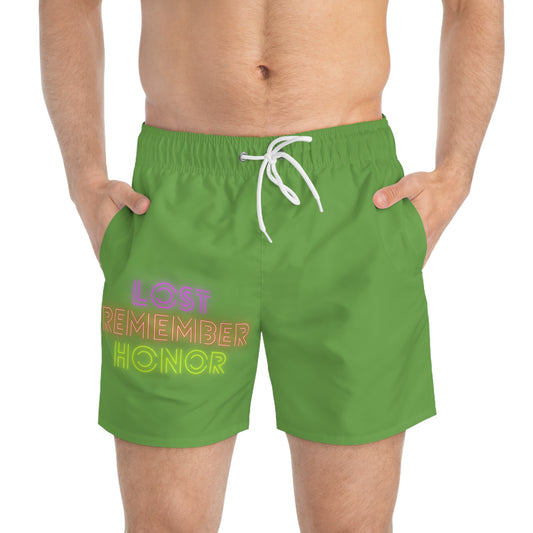 Swim Trunks: Lost Remember Honor Green