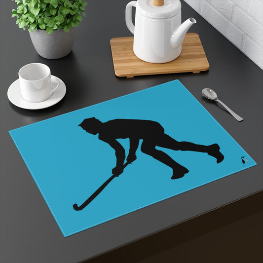 Placemat, 1pc: Hockey Turquoise