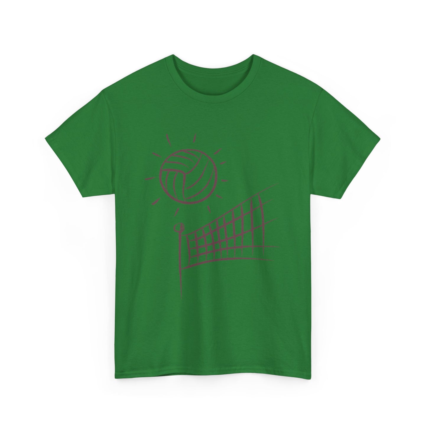 Heavy Cotton Tee: Volleyball #2