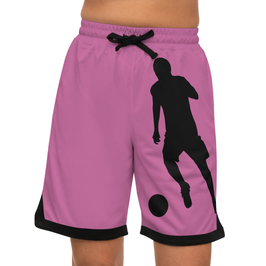 Basketball Rib Shorts: Soccer Lite Pink