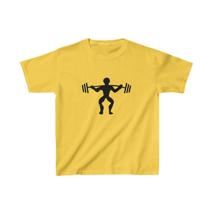 Kids Heavy Cotton™ Tee: Weightlifting