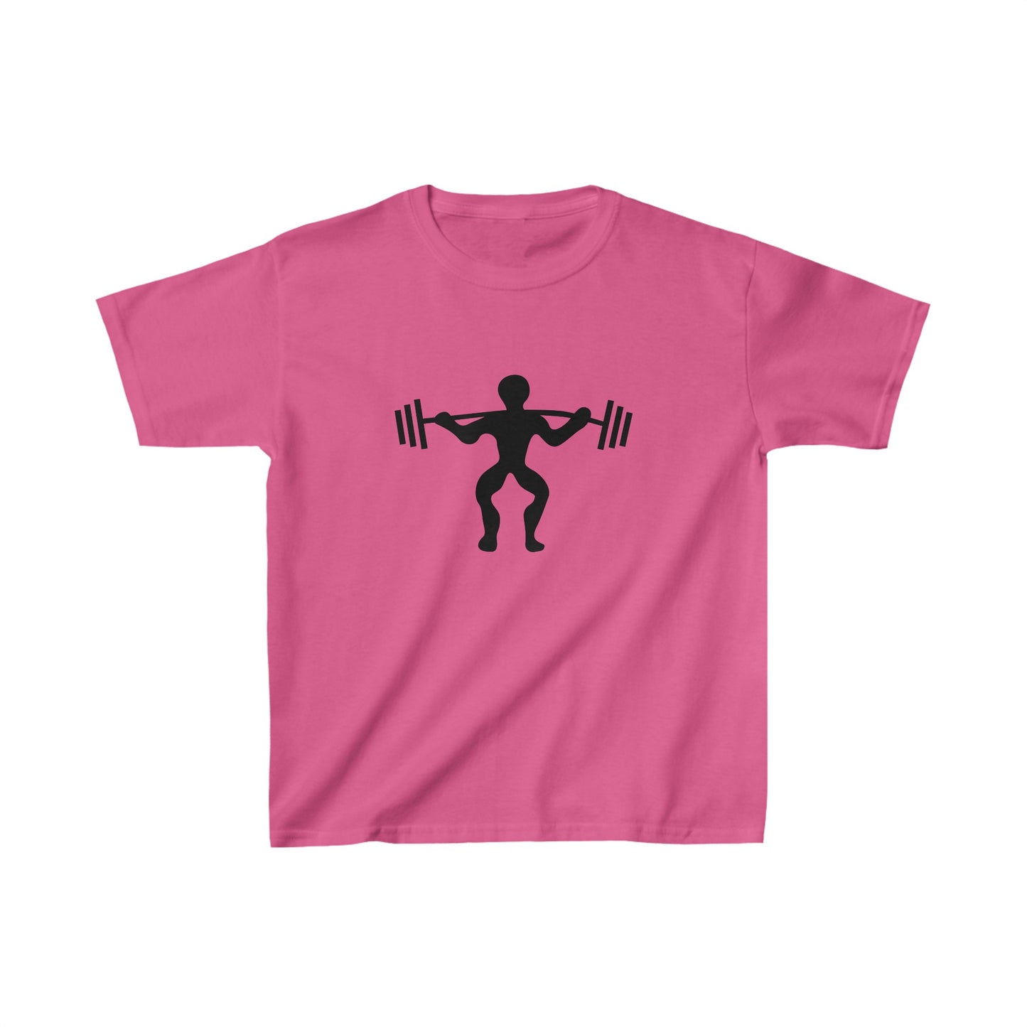 Kids Heavy Cotton™ Tee: Weightlifting