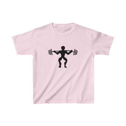 Kids Heavy Cotton™ Tee: Weightlifting