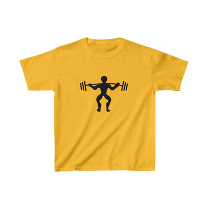 Kids Heavy Cotton™ Tee: Weightlifting