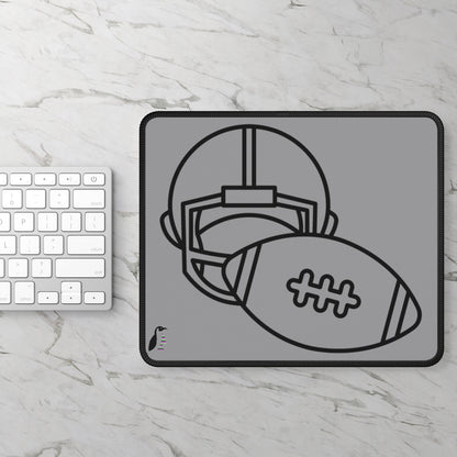 Gaming Mouse Pad: Football Grey