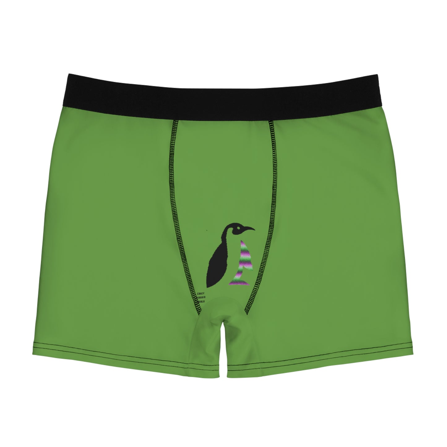 Men's Boxer Briefs: Dragons Green