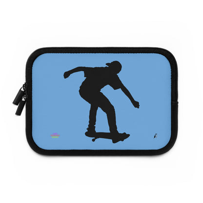 Laptop Sleeve: Skateboarding Lite Blue