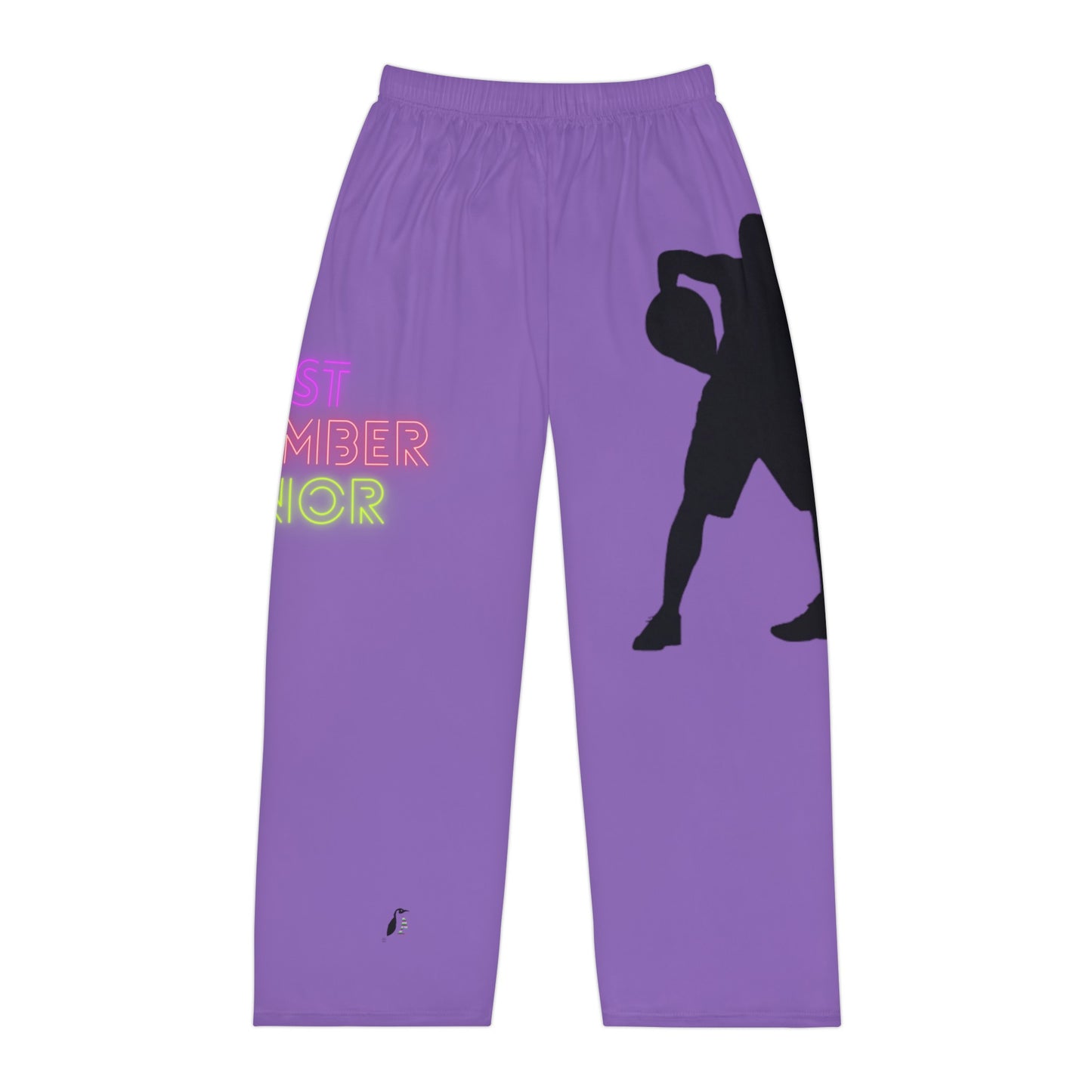 Men's Pajama Pants: Basketball Lite Purple