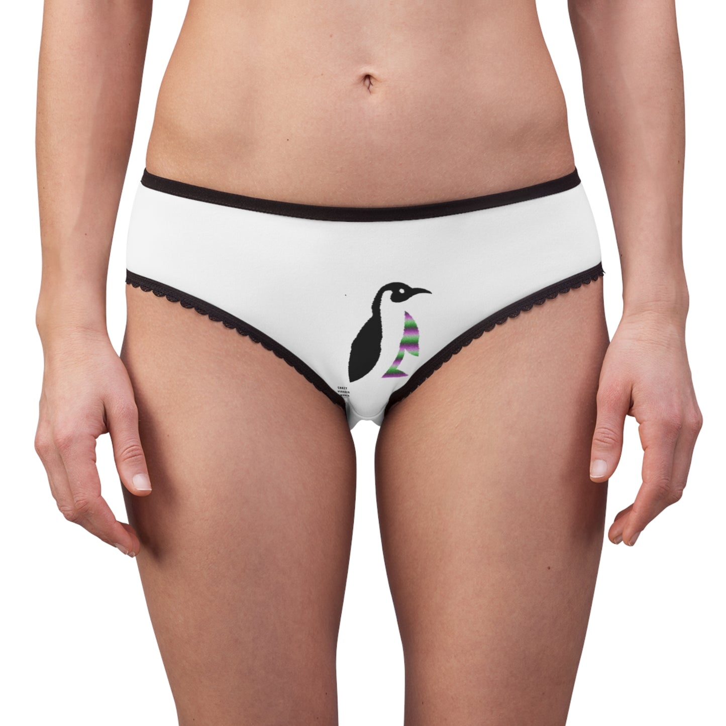 Women's Briefs: Dance White