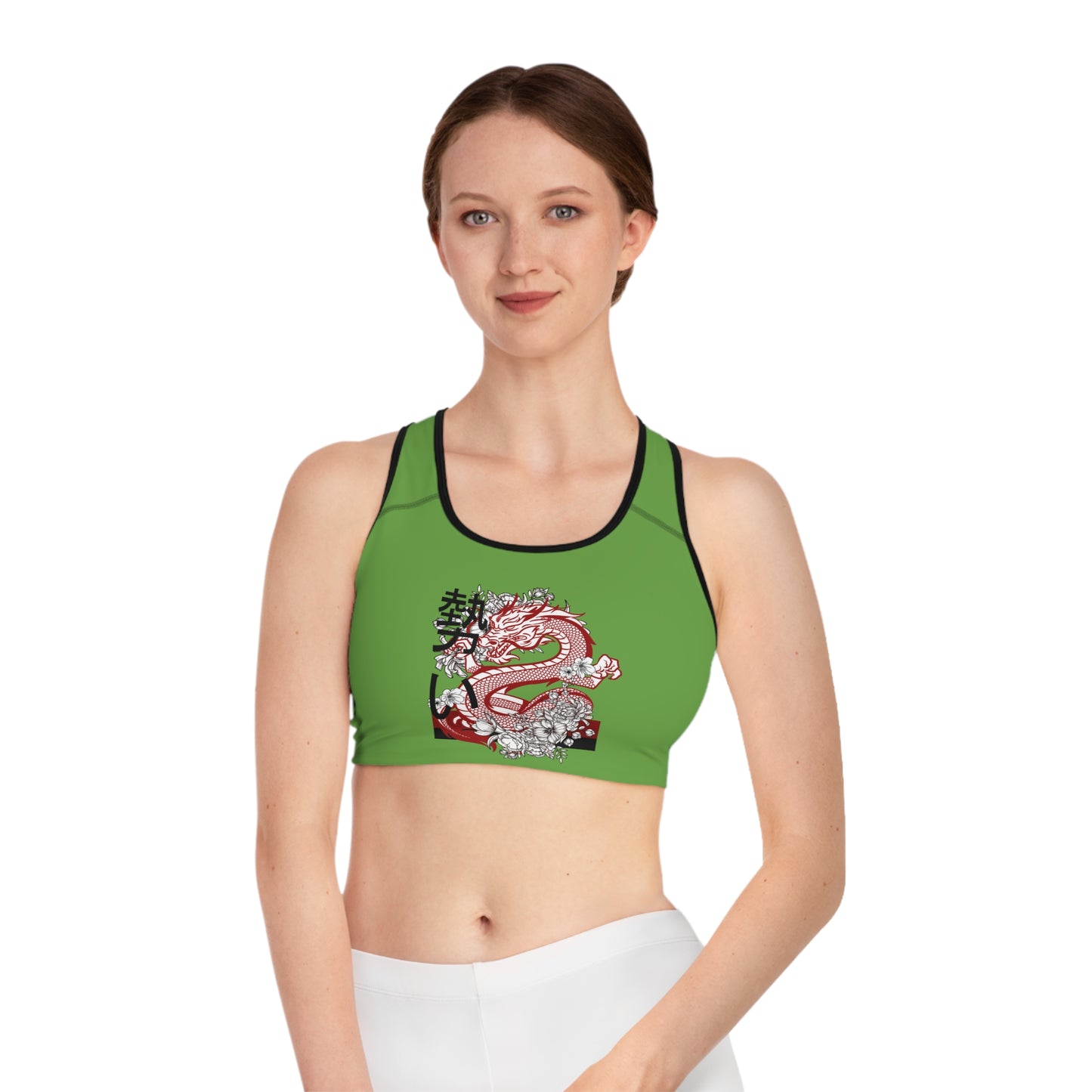 Sports Bra: Dragons Green