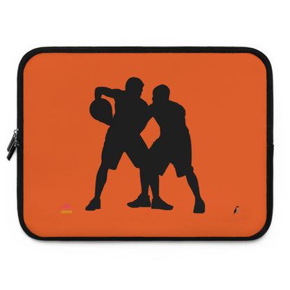 Laptop Sleeve: Basketball Orange