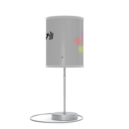 Lamp on a Stand, US|CA plug: Weightlifting Lite Grey