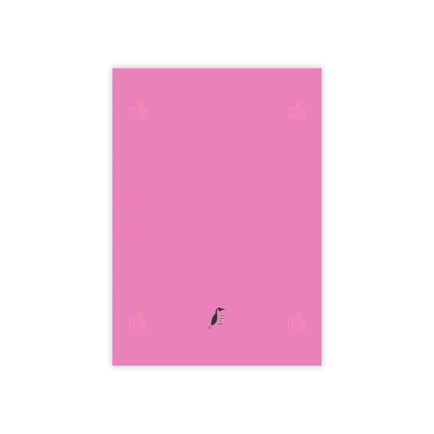 Post-it® Note Pads: Fight Cancer Lite Pink