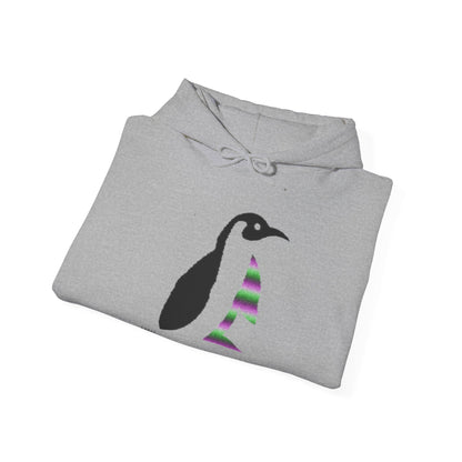 Heavy Blend™ Hooded Sweatshirt: Crazy Penguin World Logo #1