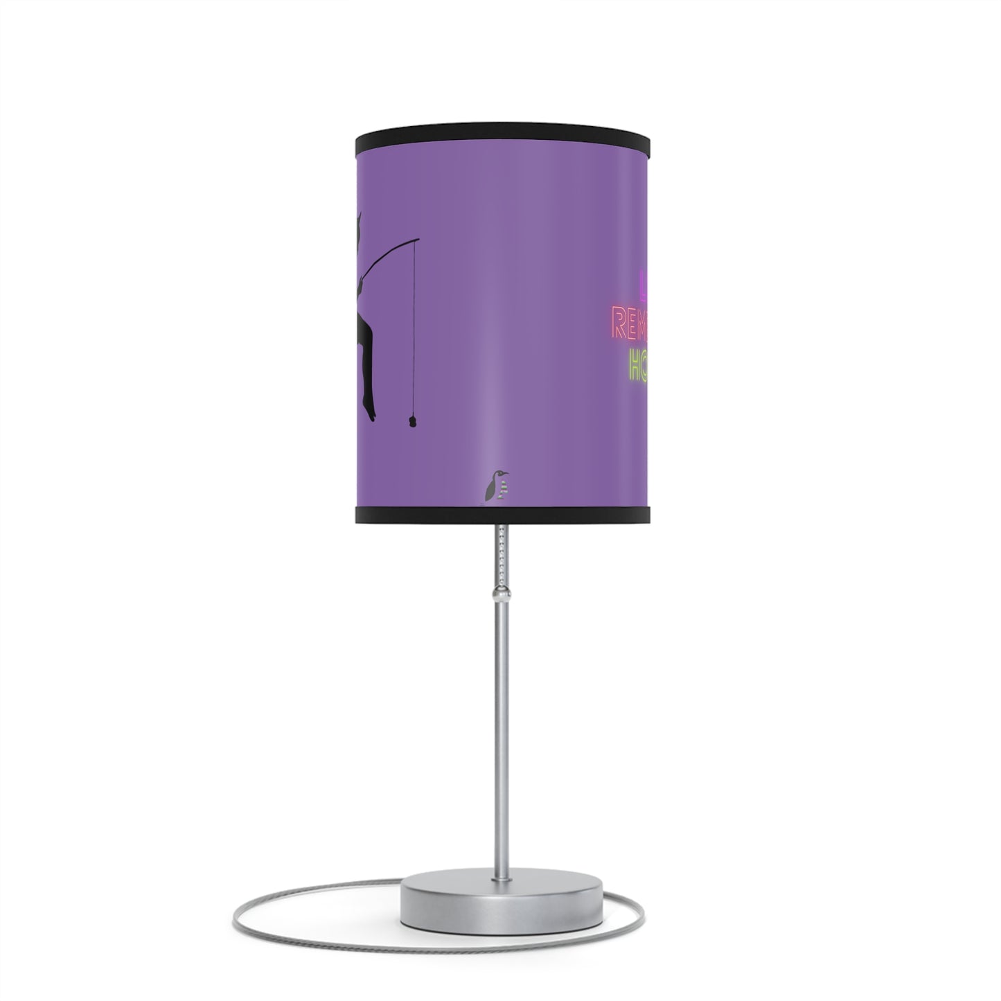 Lamp on a Stand, US|CA plug: Fishing Lite Purple