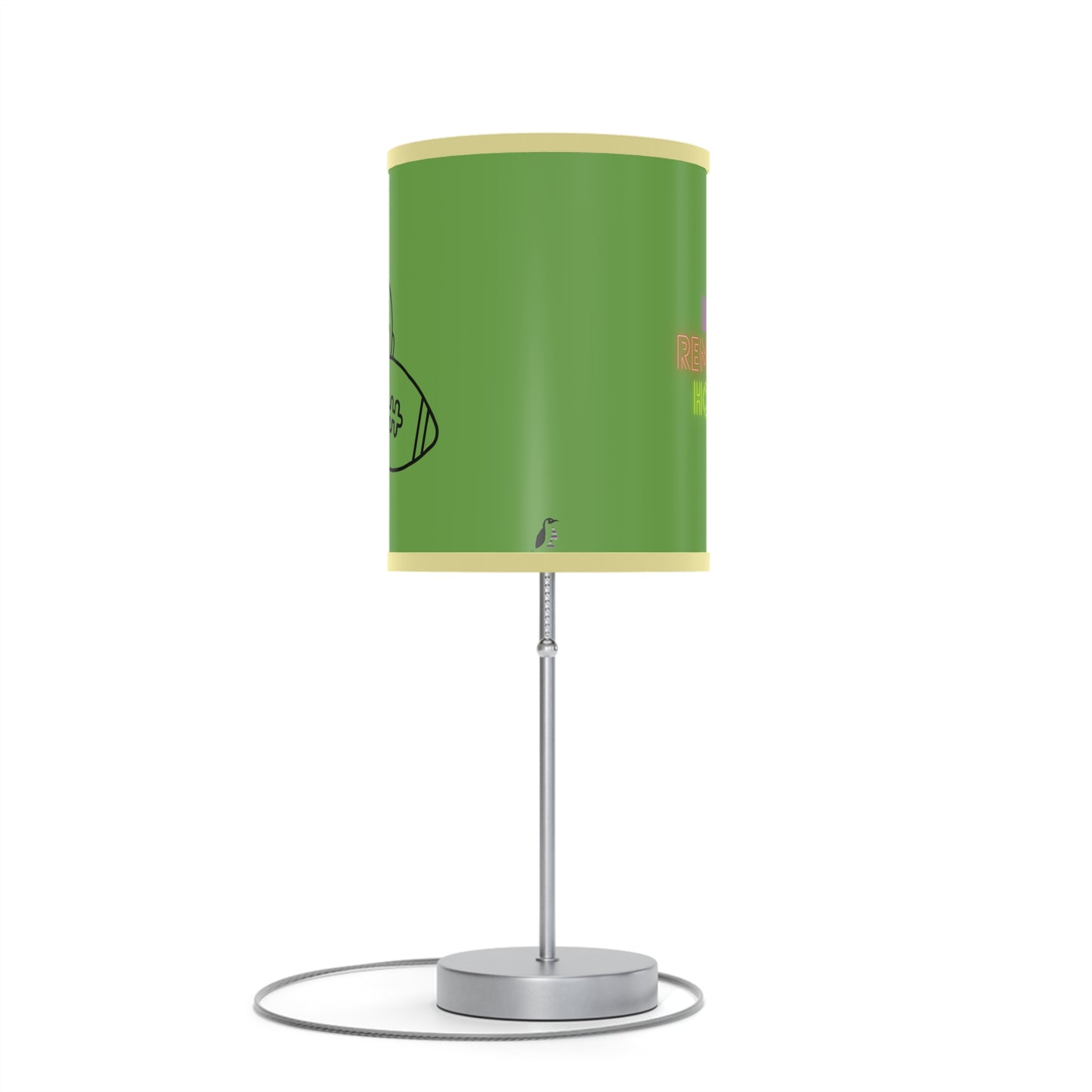 Lamp on a Stand, US|CA plug: Football Green