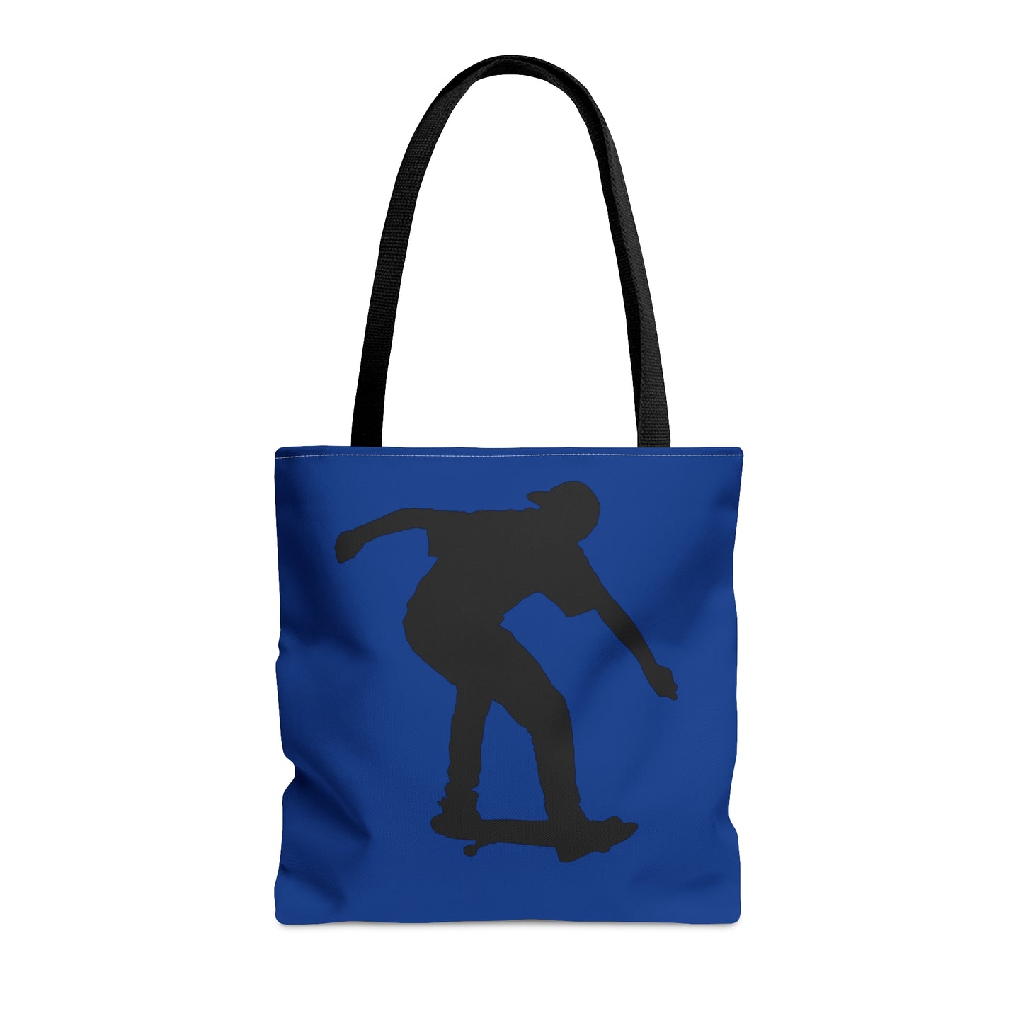 Tote Bag: Skateboarding Dark Blue