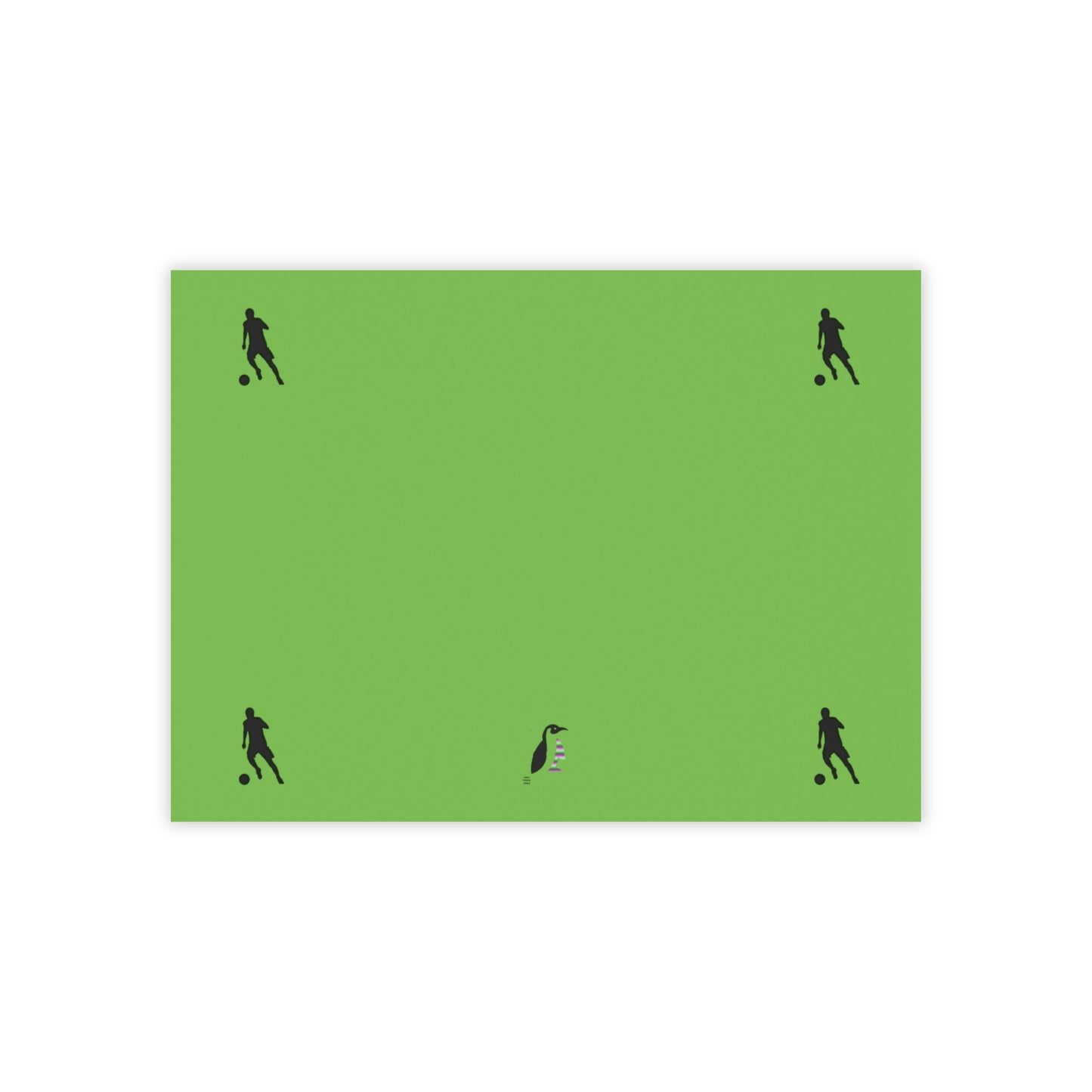 Post-it® Note Pads: Soccer Green