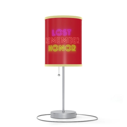 Lamp on a Stand, US|CA plug: Gaming Dark Red 