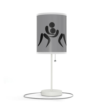 Lamp on a Stand, US|CA plug: Wrestling Grey