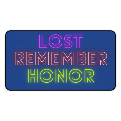 Desk Mat: Lost Remember Honor Dark Blue