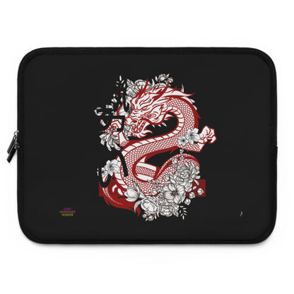 Laptop Sleeve: Dragons Black