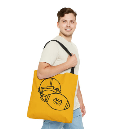 Tote Bag: Football Yellow