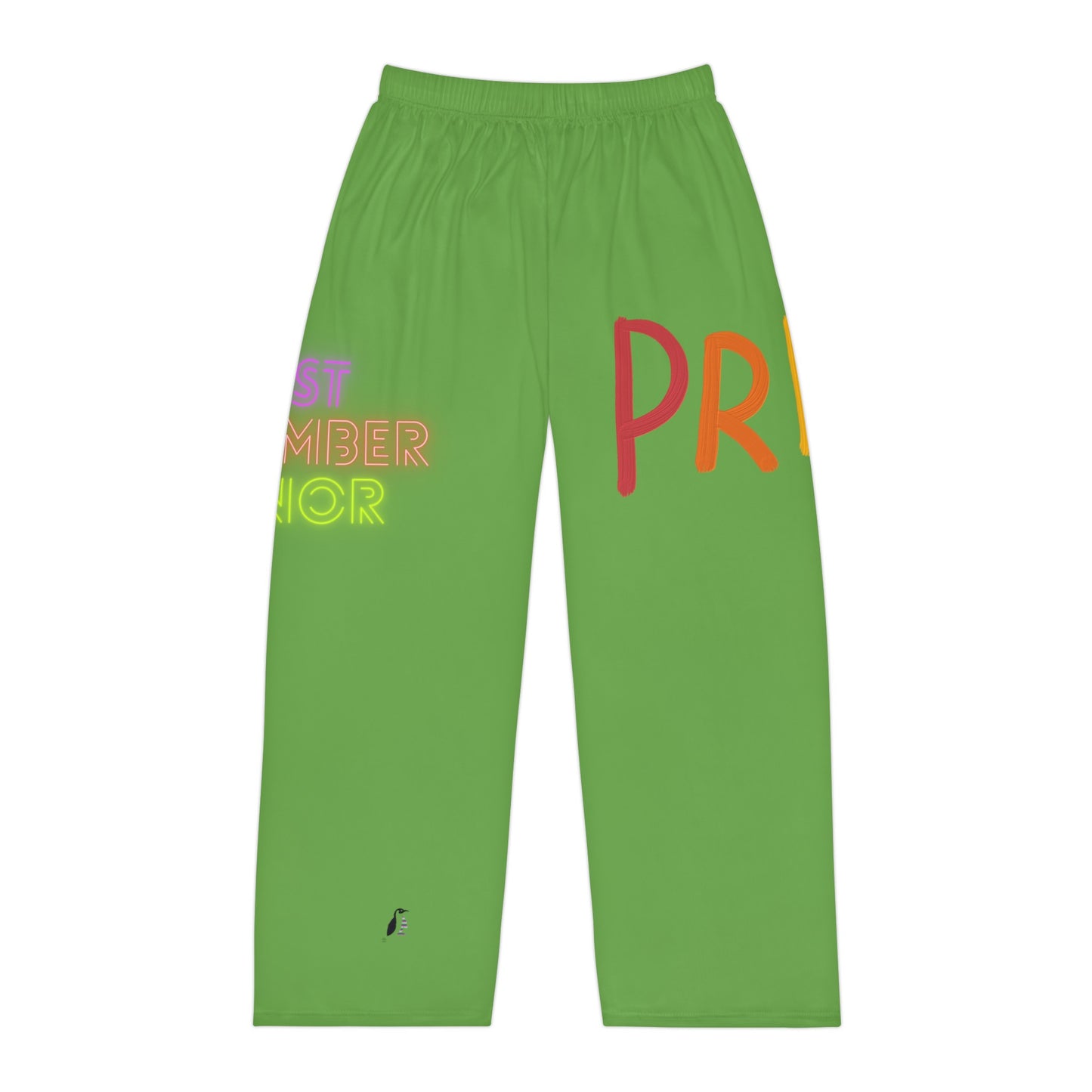 Men's Pajama Pants: LGBTQ Pride Green